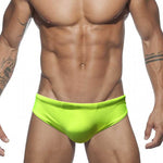 Men's Seamless Comfort Sexy Solid Color Full Coverage Swim Briefs
