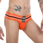 2 Pack Men's High-Stretch Rainbow Sports Comfort Bikini