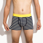 2 Pack European Luxury Brand Personalized Striped Men's Underwear