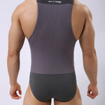 Men's Breathable Mesh Wrestling Bodysuit