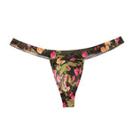 6 Pack Men's Bold Prints Stretch Fit Quick-Dry Sexy Thongs