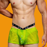 Men's Low-Rise Solid Color Boxer Shorts