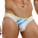 2 Pack Men's Low-rise Vibrant Stripe Bikini