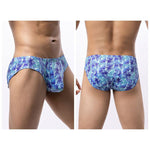 6 Pack Men's Sexy Bold Prints Odor-Control Stay-Put Fit Briefs