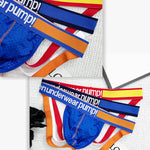 2 Pack Men's Sexy Hip-High Thongs