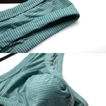 2 Pack Men's Low Rise Back Hollow 3D U-convex Large Pouch T-Back Briefs
