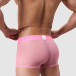 3 Pack Men's Invisible & Mesh Breathable Cooling Touch Trunks