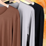 Men's Skin-Friendly Ultra-Thin High-Elastic Anti-Static Thermal Base Layer Tops & Bottoms