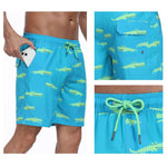 Men's Moisture-Wicking Cooling Airflow Fashion Vacation Board Shorts