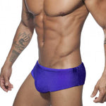 Men's Anti-Odor Sporty Cut Solid Color Swim Briefs