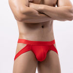 3 Pack Men's Cooling Airflow Trendy Design Sexy Stretch Fit Jockstrap