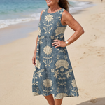 Bryleigh | Shoreline Floral Midi Dress