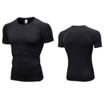 Men's PRO Compression Stretch Fit Quick-Dry Training Lightweight Tops & Tights