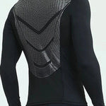 Mens Super Elastic Sport Gym Quick-drying Tops