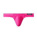 Men's Simple Breathable Mesh Pouch Thong & Strings