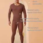Men's Skin-Friendly Ultra-Thin High-Elastic Anti-Static Thermal Base Layer Tops & Bottoms