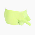 7 Pack Men's Solid Color Supportive Separated Pouch Seamless Comfort Trunks