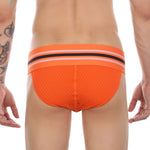 2 Pack Men's High-Stretch Rainbow Sports Comfort Bikini