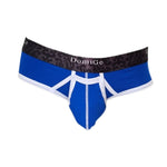 2 Pack Men's Detachable Front Pouch Durable Stretch Skin-Friendly Briefs