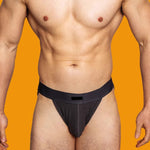 2 Pack Men's Low-rise High-cut Solid Briefs