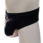 3 Pack Men's Seamless Comfort Large Supportive Pouch Sexy Low-Rise Briefs