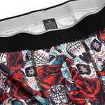 2 Pack Men's Printed High-Stretch Relaxed Fit Sport Activewear Tights