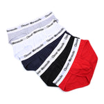 3 Pack Men's Supportive Fit High-Stretch Ultra-Soft Cotton Classic Briefs
