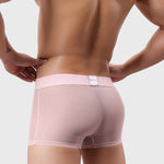 3 Pack Men's Invisible & Mesh Breathable Cooling Touch Trunks