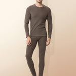 Men's Snug-Fit Soft-Touch Second-Skin Sleep-Ready Warm-Touch Thermal Sets
