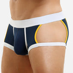 2 Pack Men's Soft Cotton Three-Hole Trunks