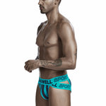 Low-rise Letter Men's Pouch Briefs