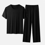 Men's Summer Modal Ice Silk Home Wear Pajama Set