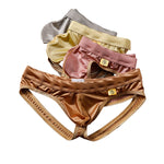 3 Pack Men's Solid Color Cooling Airflow Luxury Soft Touch Jockstraps