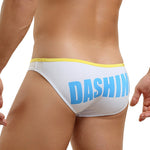 2 Pack Men's Low-rise Vibrant Stripe Bikini