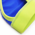 Men's Dual-Tone Swim Briefs with Removable Padding