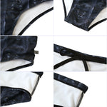 Men's Low-Rise Stylish Print Swim Briefs