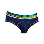 2 Pack Men's Sporty Cut Odor-Control Day-Long Comfort Snug Fit Briefs