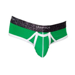 2 Pack Men's Detachable Front Pouch Durable Stretch Skin-Friendly Briefs