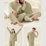 Men's Seamless Comfort Snug-Fit Second-Skin Solid Color Lounge & Sleepwear
