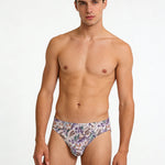 6 Pack Men's Sexy Bold Prints Odor-Control Stay-Put Fit Briefs