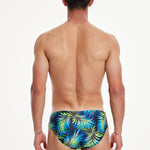 Vibrant Quick-Dry Swim Briefs for Men