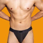 2 Pack Men's Low-rise High-cut Solid Briefs