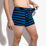 2 Pack European Luxury Brand Personalized Striped Men's Underwear