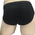 3 Pack Men's Seamless Comfort Large Supportive Pouch Sexy Low-Rise Briefs