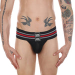 2 Pack Men's High-Stretch Rainbow Sports Comfort Bikini