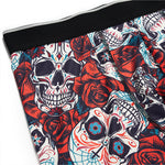 2 Pack Men's Printed High-Stretch Relaxed Fit Sport Activewear Tights