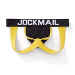 2 Pack Men's Low-Rise Sexy Ice Silk Seamless Comfort Anti-Odor Jockstrap