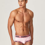 2 Pack Men's Supportive Pouch Low-Rise Trunks