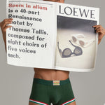 2 Pack Men's Low-Rise Cotton Boxer Briefs