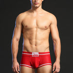 Men's Breathable Mesh Line Trunks with Fly